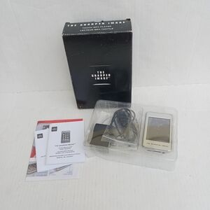 The Sharper Image Touch MP4 Player New Open Box Touch Screen Music Player